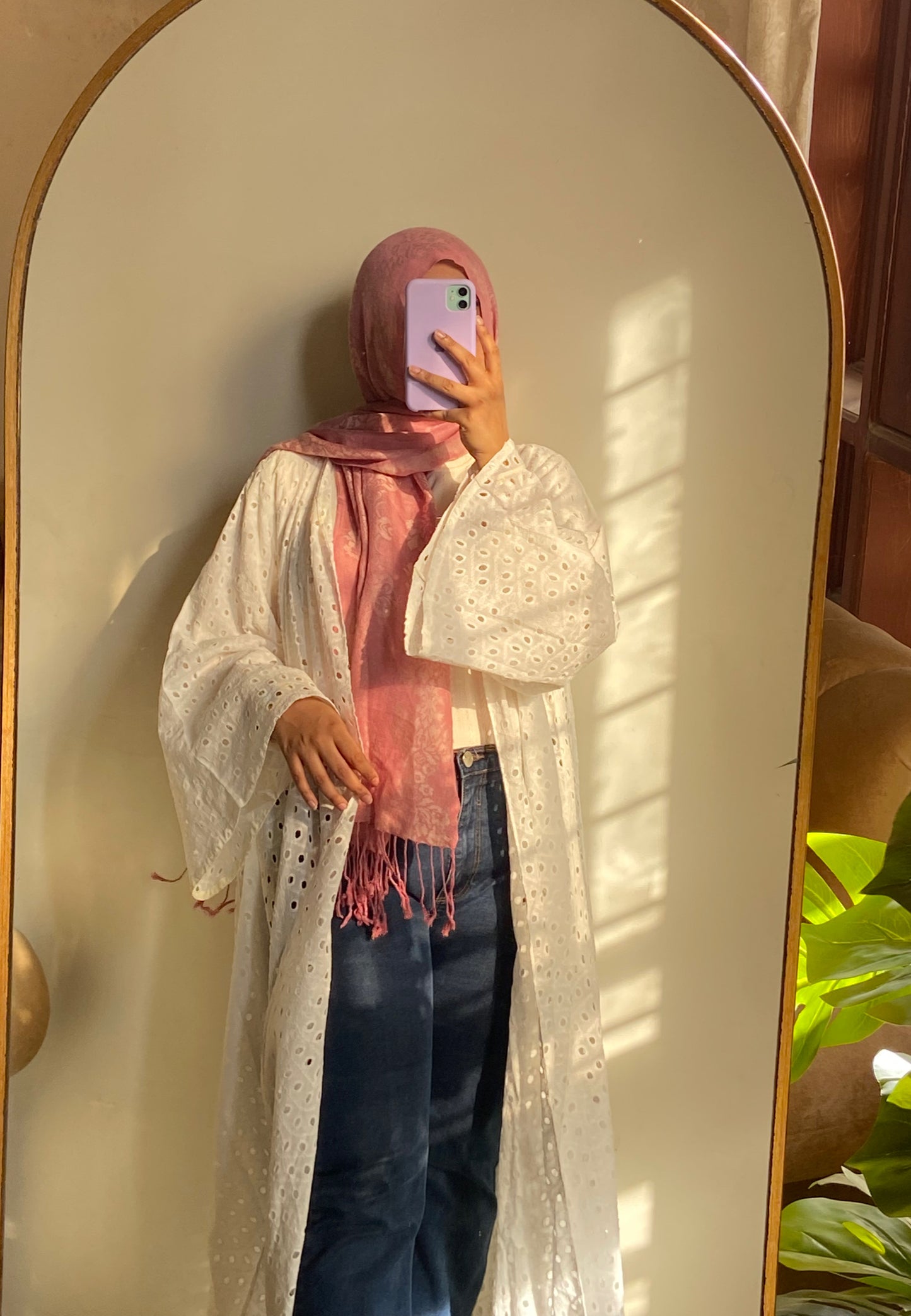 Ivory Breeze Chicken Kari Abaya